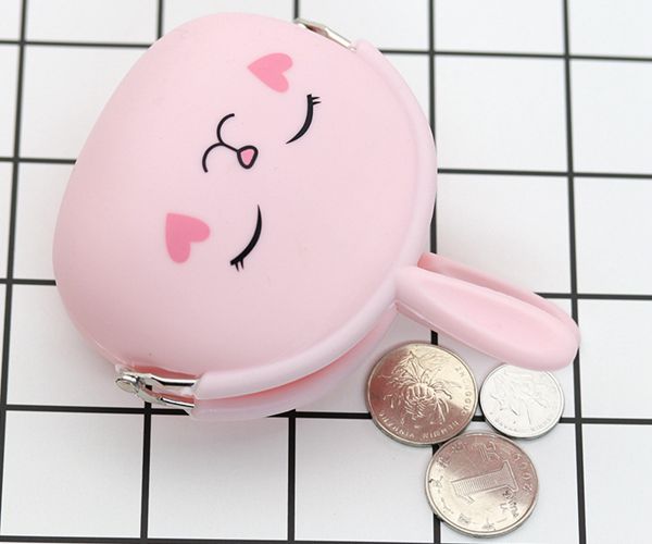 硅膠家用鑰匙包，卡通鑰匙包，女士硅膠鑰匙包